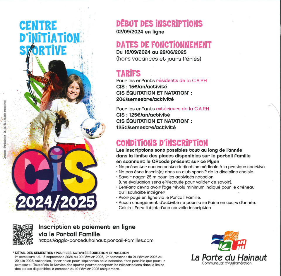 Flyer C.I.S. 2024-2025 Verso