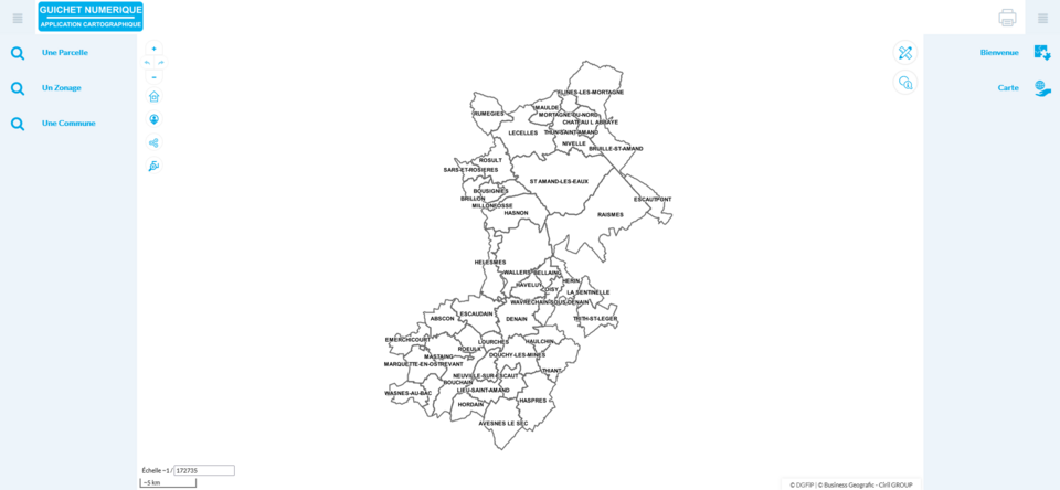 GNUA - Cartographie